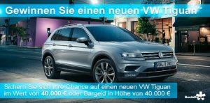 VW Tiguan Gewinnspiel