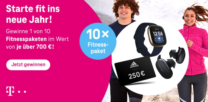 Telekom Fitnesspaket Gewinnspiel ggs