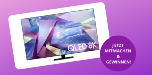 Samsung QLED Smart Tv gewinnen