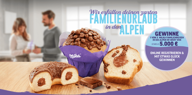 Milka Alpen Familienurlaub Gewinnspiel