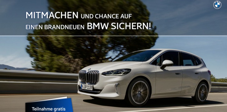 BMW 2er Tourer gewinnen