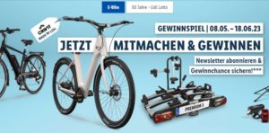 LIDL Newsletter Gewinnspiel E-Bike