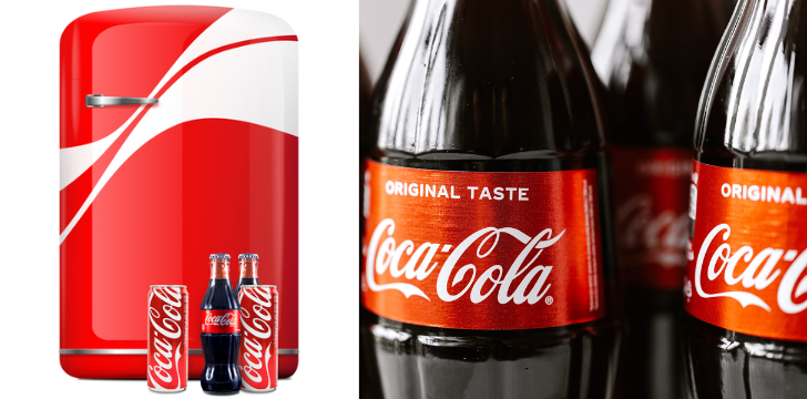 Coca Cola Kuehlschrank und Jahresvorrat gewinnen