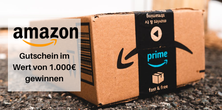 Amazon Prime Day 1000Euro Gutschein gewinnen