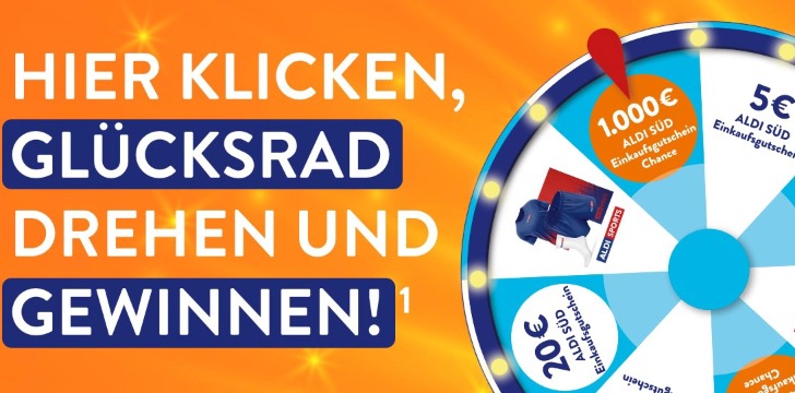 ALDI Sued Gluecksrad 2024