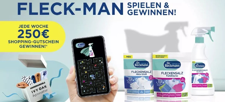 Dr Beckmann Fleck-Man Gewinnspiel