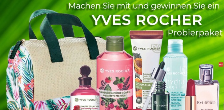 Yves Rocher Paket gewinnen