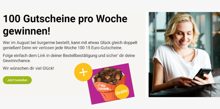 burgerme August Gewinnspiel