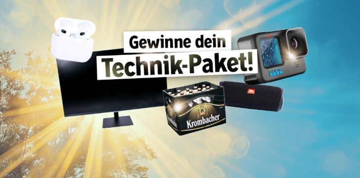 Krombacher Technik Gewinnspiel 2024