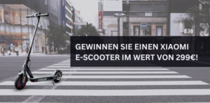 Xiaomi E-Scooter gewinnen