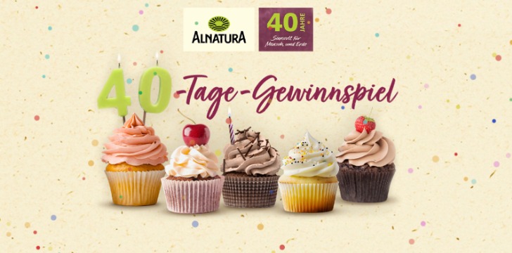 Alnatura 40 Tage Gewinnspiel