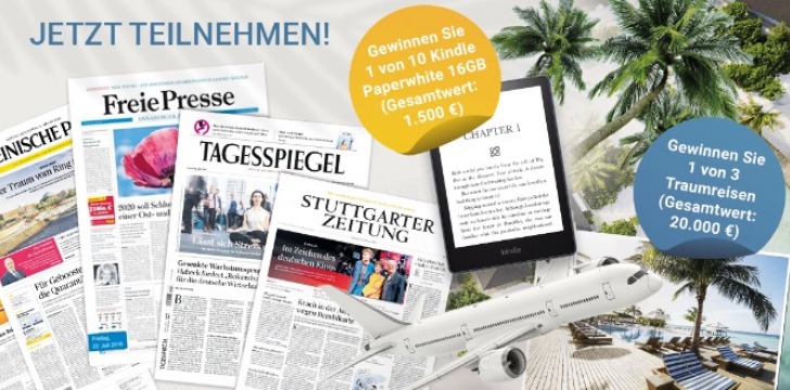 Tageszeitung24 Reise Gewinnspiel