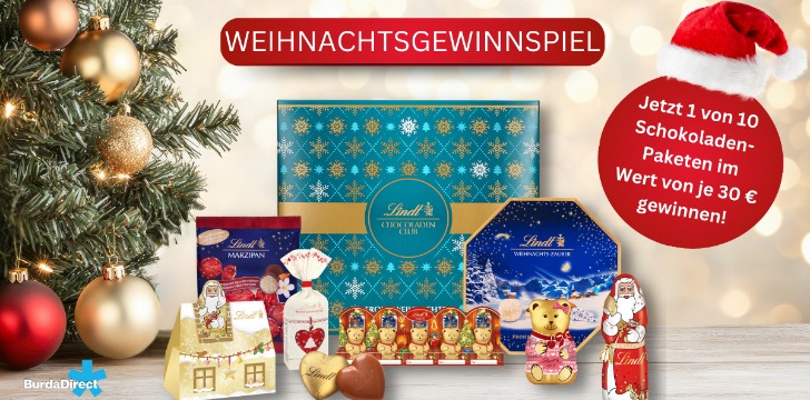 BurdaDirect Lindt Schokolade gewinnen