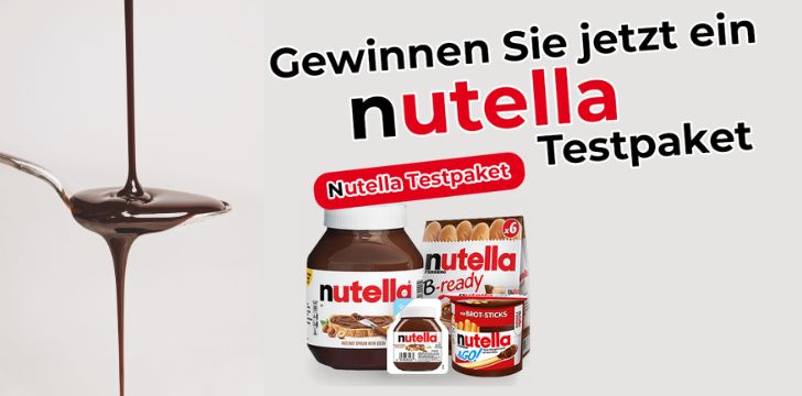 Nutella Paket gewinnen