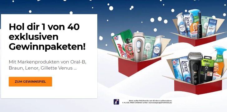 ForMe Paket Gewinnspiel